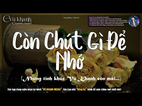 Video Nhạc Tình Ca Phòng Trà Sang Trọng Lãng Mạn LK Còn Chút... - youtube