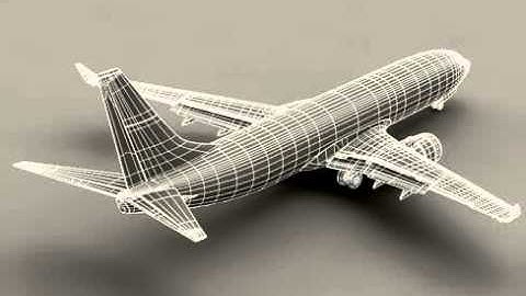 3D Model of Boeing 737-800 Continental Airlines Review