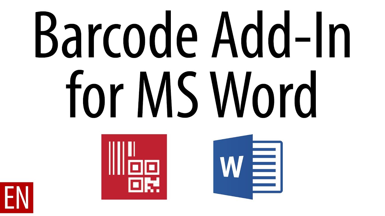 Barcode Add In For Microsoft Word All Versions