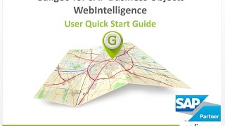 3 - User Tutorial: Galigeo for SAP Business Objects