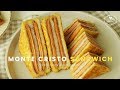 단면이 예쁜♥ 몬테크리스토 샌드위치 만들기 : How to make Monte Cristo Sandwich : モンテクリストサンドイッチ -Cookingtree쿠킹트리