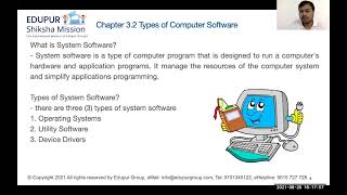 Famous Types of System Software - Operating Systems, Utility Software, Device Drivers | Online Class Profile