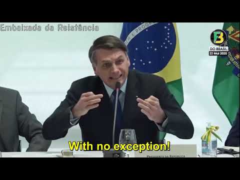 Bolsonaro´s Government Internal Meeting Released (english subtitles)