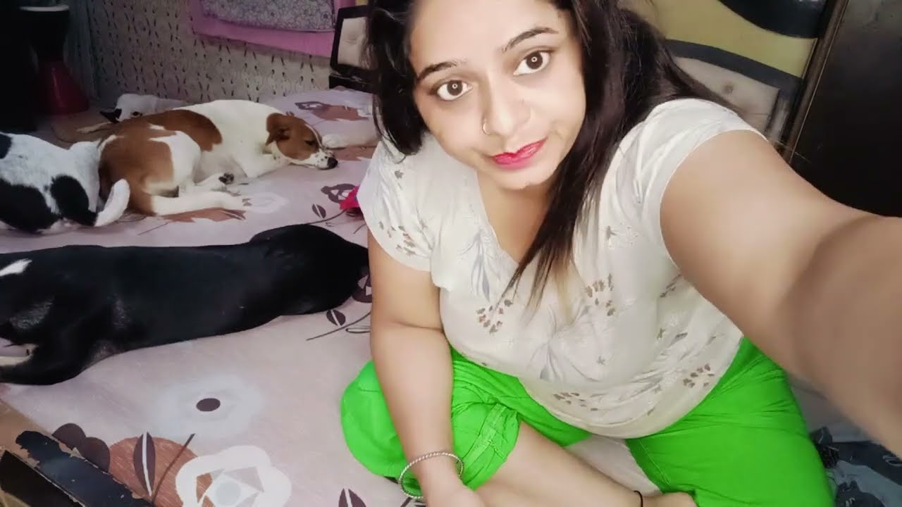 Masti to dekho 🤭 jara aaj inki 🐕 🫰🏻💕🌹🤌🏻 #hoysewifevlog 