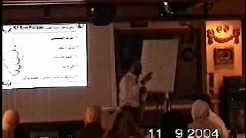 part 6/7 ممارس البرمجة اللغوية العصبية NLP مع د. محمد العامري اليوم الأول