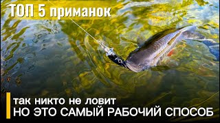 так никто не ловит - НО ЭТО САМЫЙ РАБОЧИЙ СПОСБО. топ 5 приманок на голавля