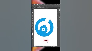 Modern Logo Design in Adobe Illustrator Tutorials #shorts #illustrator #trending #youtubereels
