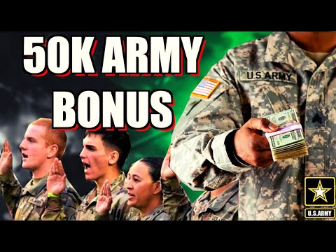 Videó: Mekkora az aláírási bónusz a hadsereg számára?