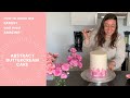 How to make THE EASIEST AND MOST AMAZING abstract buttercream cake!!!