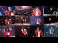 Michael Jackson Beat It 12 Live Versions Synced Together