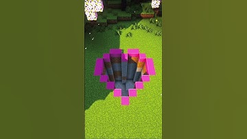 Minecraft glowing Pond tutorial. #minecraft #minecraftshorts #minecraftbuild  #build