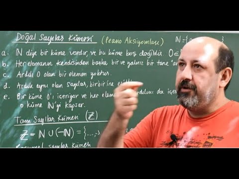 Sayı Kümeleri-Peano Aksiyomları