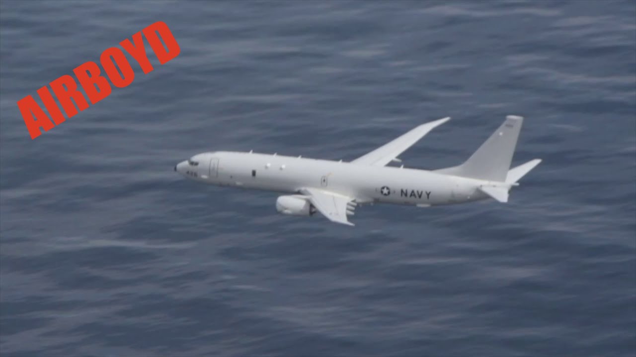 Boeing P-8 Poseidon Patrol Squadron Flyover