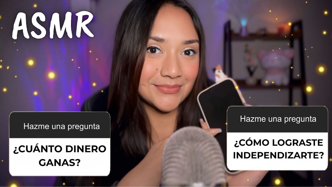 ASMR RESPONDIENDO PREGUNTAS INCÓMODAS + SUSURROS CERQUITA DEL MICRO (MUCHO CHISME)