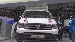 Volkswagen Crafter 35 2.0 Tdi 177 Hp Single Cab Tipper Truck 2019 Exterior And Interior
