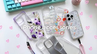 unboxing 14 cute accessories haul 🌷 | ft. aesthetic iPhone 14 Pro cases from ringke ✨