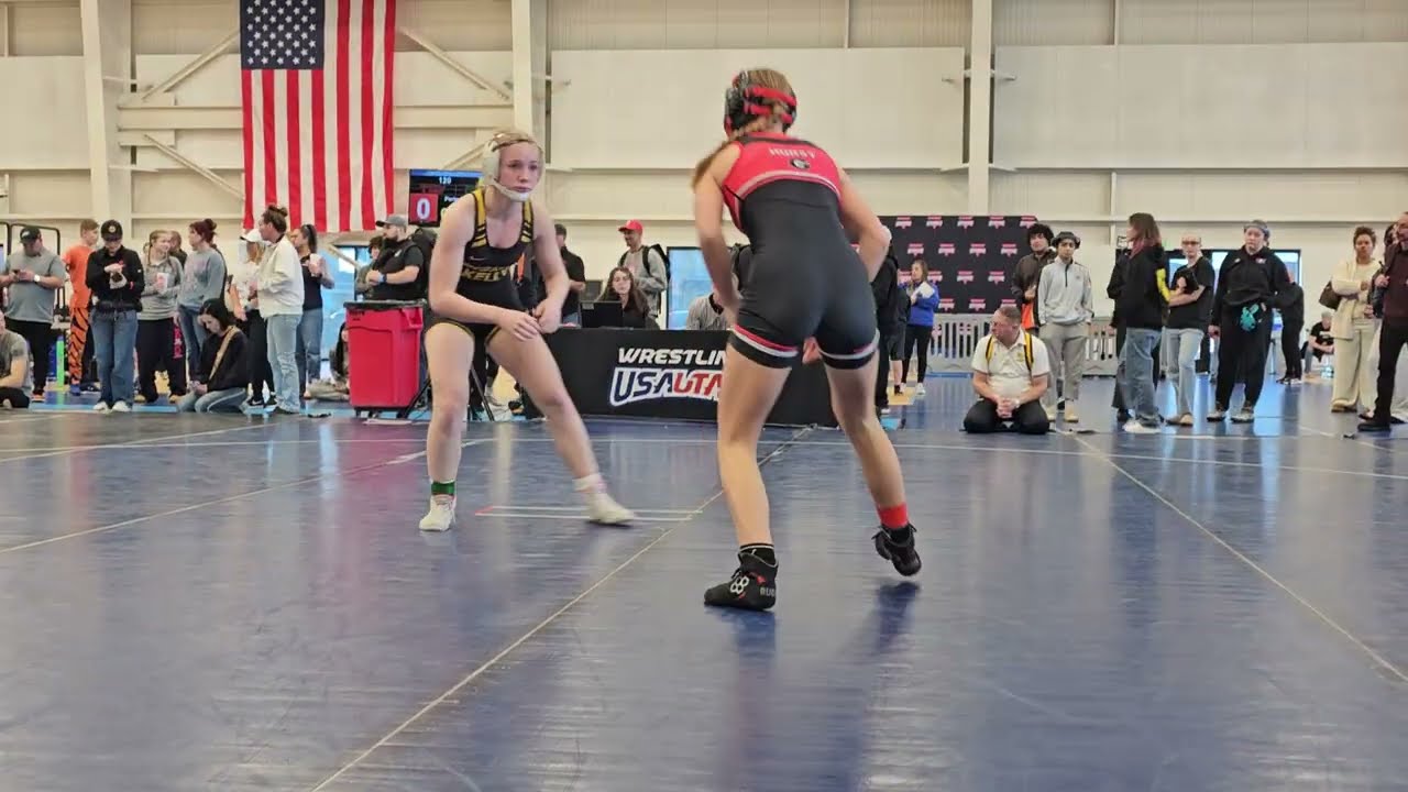 Path to 3rd - Match 5, Rockwell Rumble 2026 - Ava Williams (W) vs B.Hurst - 120lb Girls Wrestling