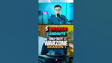 TOP 5 LOADOUTS in Warzone 😈