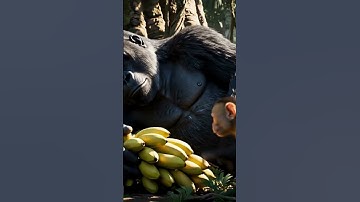 Cheeky Chimp vs Sleepy Giant: A Banana Heist Gone Wild! Funny 3D Animation Short