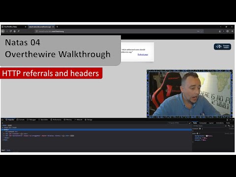 Understanding referrals and HTTP headers - Natas04 - Overthewire.org - Walkthrough