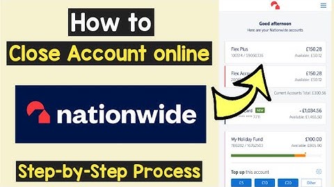Close Nationwide Account Online | Close Nationwide Savings or Current Account | Deactivate Remove Ac