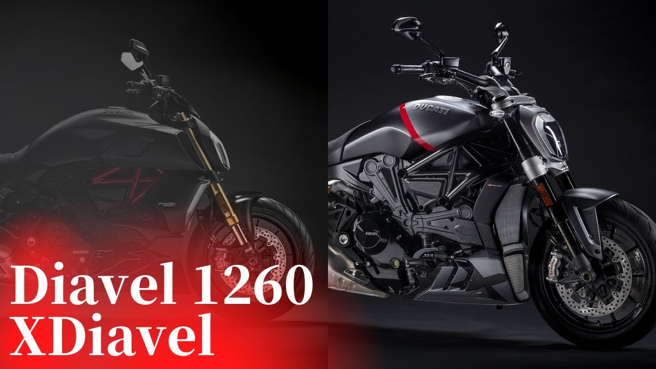 Diavel 1260 とXDiavelを徹底比較！Ducati Chiba Central - YouTube