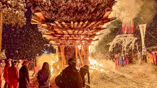 Download Lagu Japan’s Wildest Winter Festiva🔥 | Nozawa Onsen Dosojin Fire Festival \u0026 Shinkansen Trip MP3