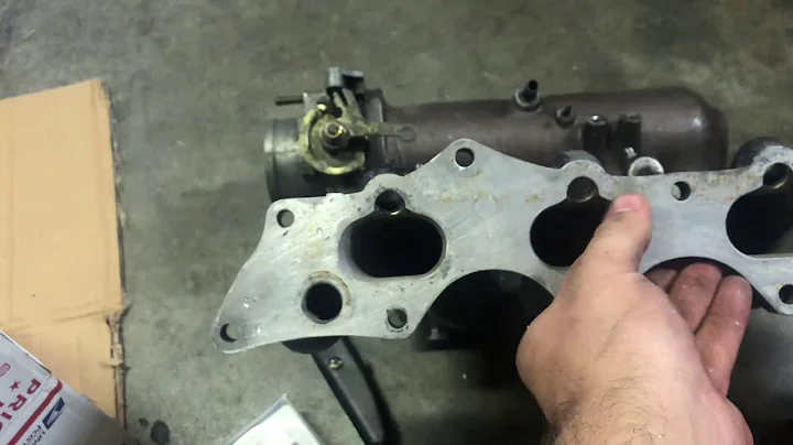 Fitting a B16 Manifold on a B20 (non vtec b18b/b20 style)