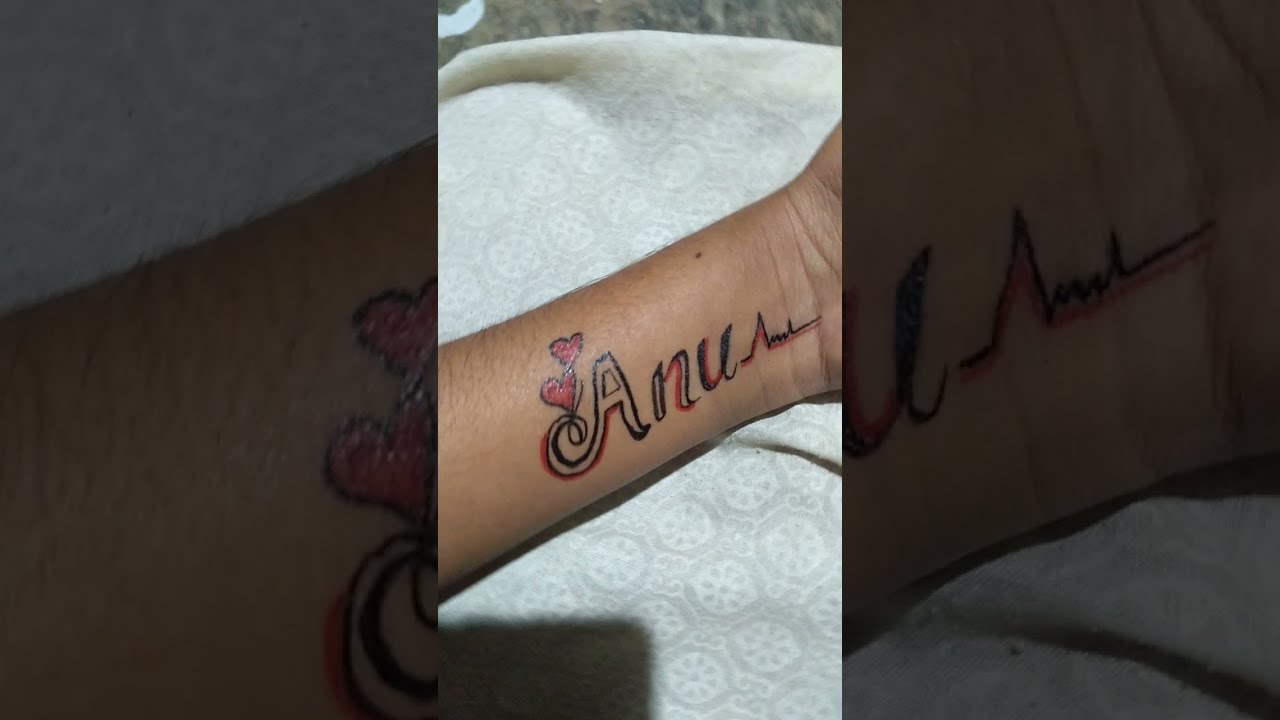 anu wifenametattoo  Prachi Tattoo Studio Kotkapura  Facebook