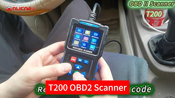 T200 Car OBD2 Scanner Diagnostic Tool Engine Code Reader Car Voltage Tester Automotive Vehicle Fault