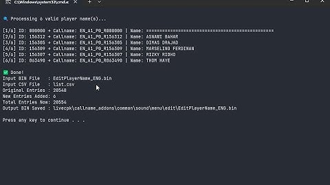 How To Add Player Callnames To Edit Menu PES 2021 - Tutorial Part 2