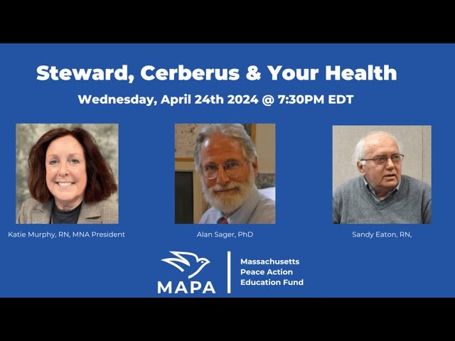 Steward, Cerberus & Your Health