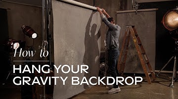 6 Ways to Hang Your Hand Painted Backdrops | Gravity Backdrops Tutorial