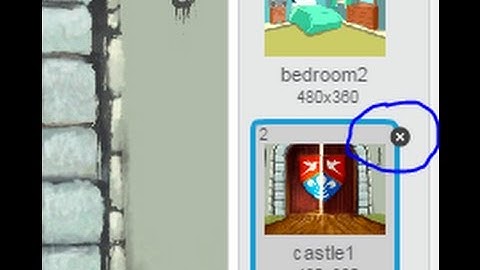 Scratch Tutorial - How to delete backdrop from scratch project?