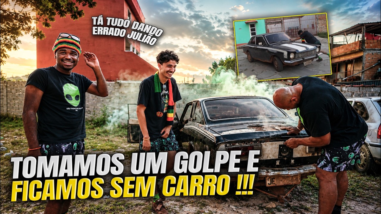 BISTECONE, BALESTRIN E GABRIEL TOMARAM UM GOLPE NA VIAGEM !!!