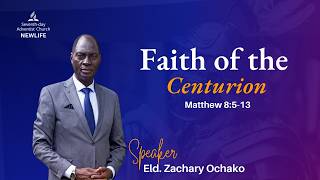 Friday Vespers || Faith of the Centurion || Eld. Zachary Ochako || 7th August  2026