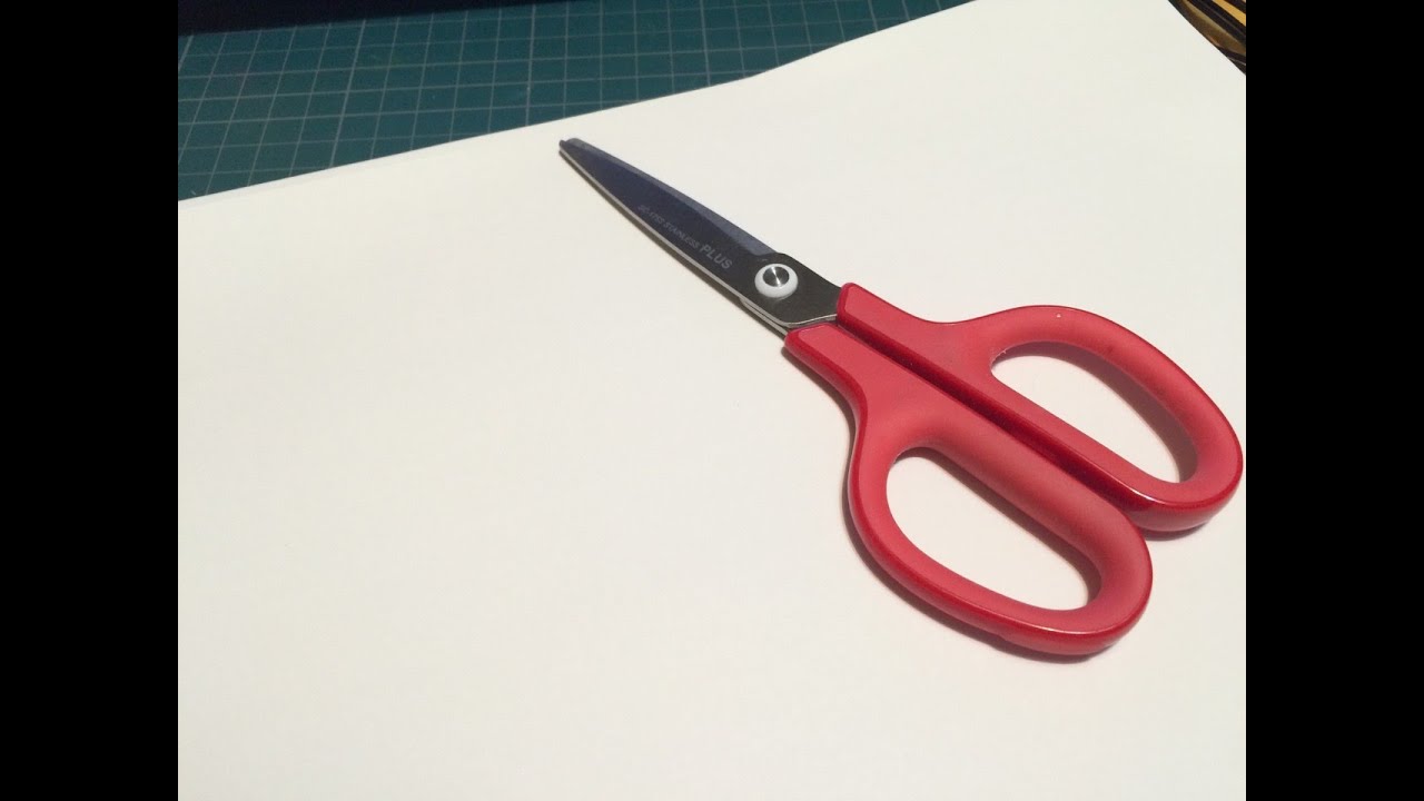 ASMR　はさみで紙を切る音　SOUND ONLY 　音フェチ