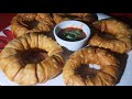Moms magic food hyderabadchicken rings chicken wada with tomato sauce hyderabadi style