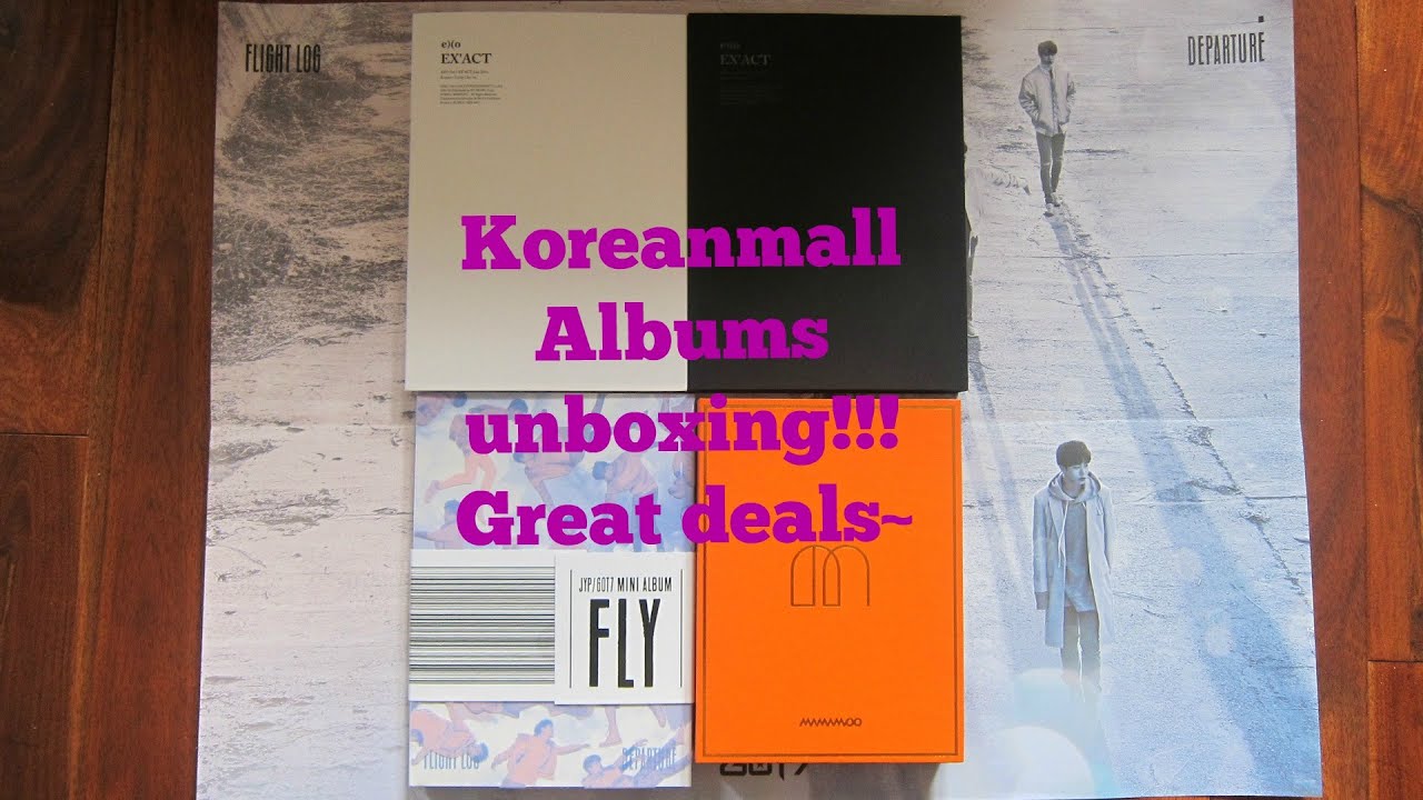 unboxing kpop albums koreanmall com cheap photocards sale youtube