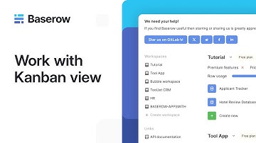 How to use Kanban View in Baserow