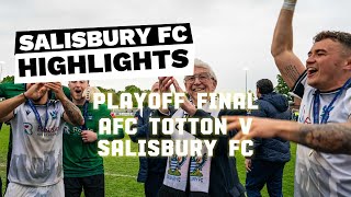 Playoff final. AFC Totton v Salisbury FC