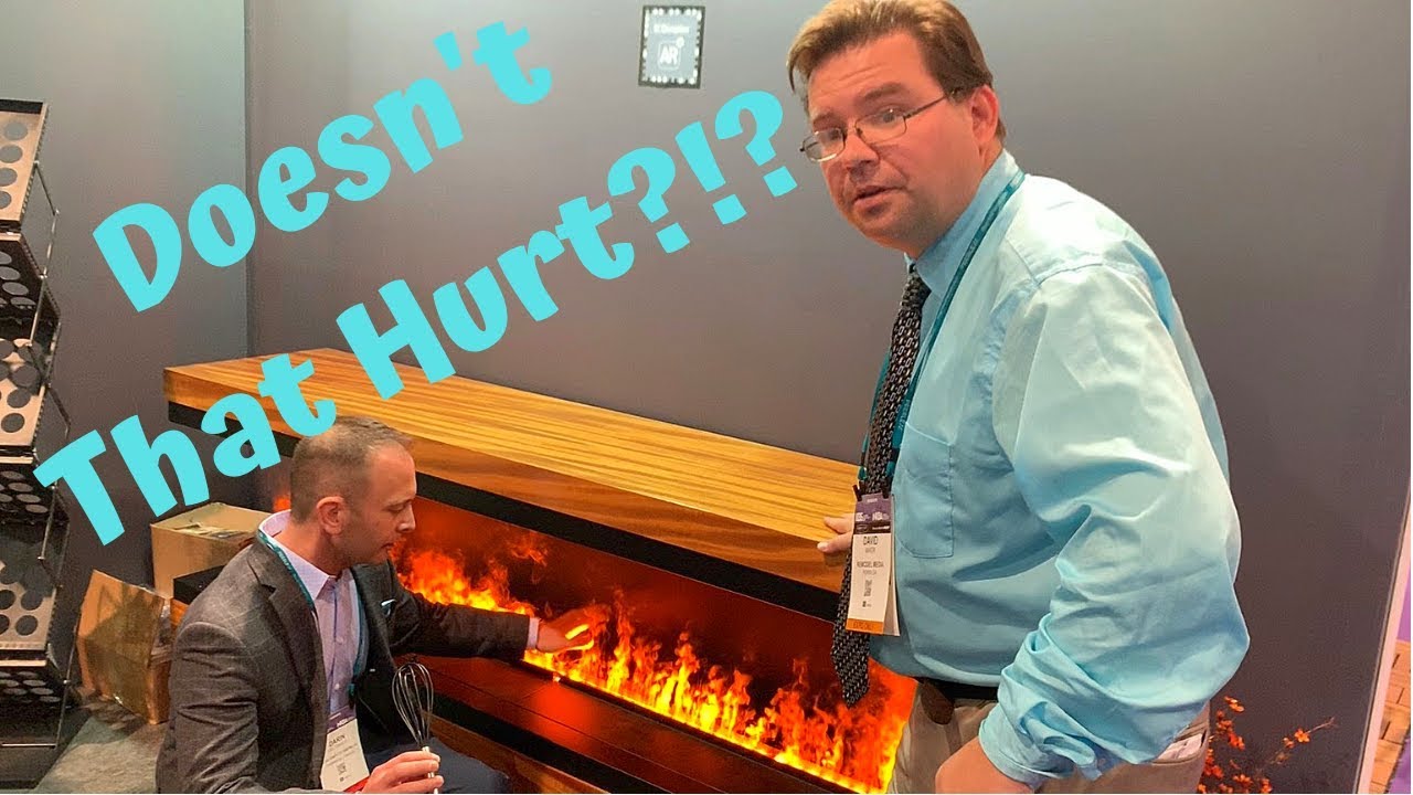 Electric Fireplace Demo: KBIS 2019 Interview With Glen Dimplex Americas -  YouTube