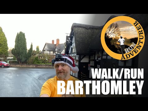 Walk/Run Barthomley - 3.5 Mile Circular Pub Walk in South Cheshire