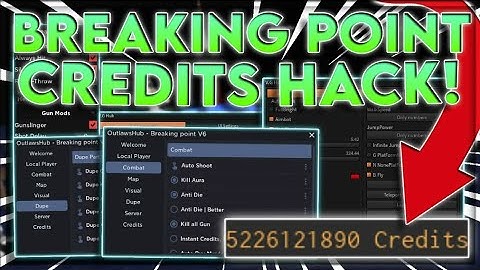 NEW Breaking Point Script  GUI Hack  Kill Aura + Aimbot  INFINITE CREDITS  PASTEBIN 2025