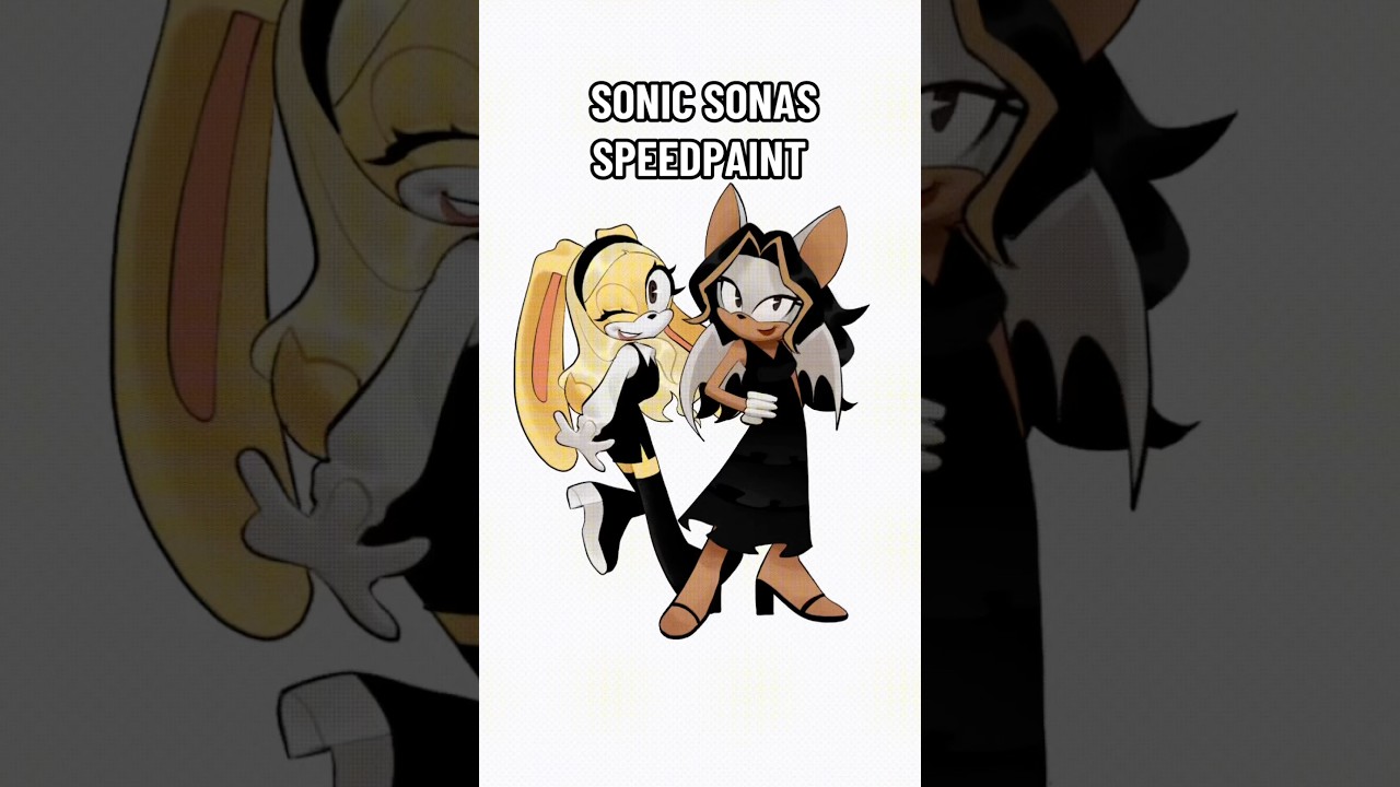Sonic Sonas Speedpaint