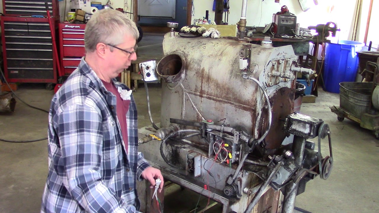 Axeman Anderson AA130 Anthracite Coal Boiler PT2 YouTube
