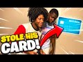 I STOLE HIS CREDIT CARD! (HE WANTS TO FIGHT!)