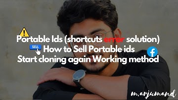 Facebook Sharing Setup Part # 12 Last video On Portable ids, Sell Portable Ids, Fb Cloning Solution