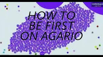 How to become 1st on Agario Fast || Ultimate Lag