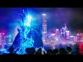 Godzilla Arrive To Hong Kong (Godzilla vs Kong) Brightness Movie Clip HD
